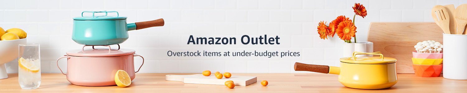 Amazon Outlet - Overstock Deals banner