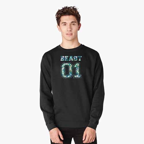 Beauty and The Beast Pullover Sweatshirt