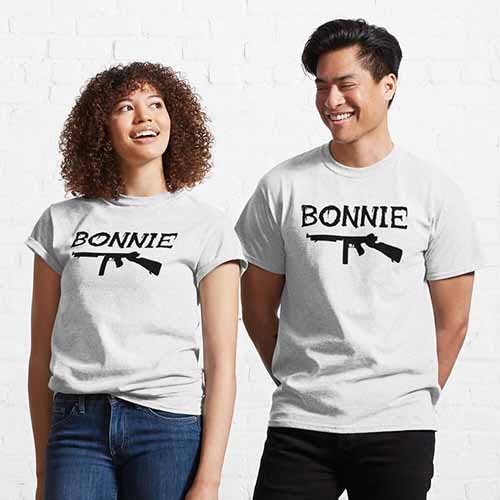 Bonnie and Clyde Couple Apparel
