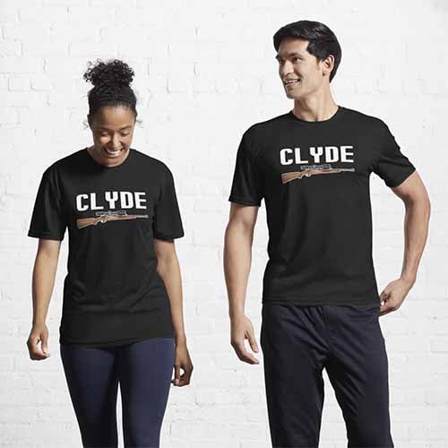 Matching Bonnie Clyde Couple Active Outfits