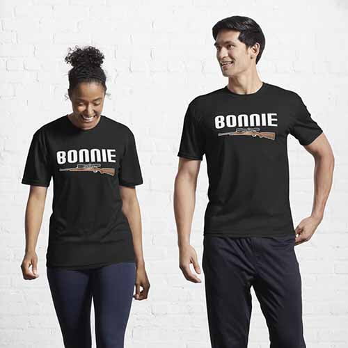 Matching Bonnie Clyde Couple Active Outfits