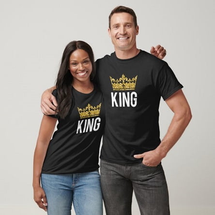Couple Matching King and Queen Outfits