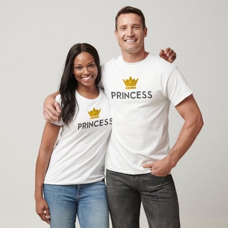 Prince and Princess Couple T-Shirt