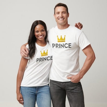 Prince and Princess Couple T-Shirt
